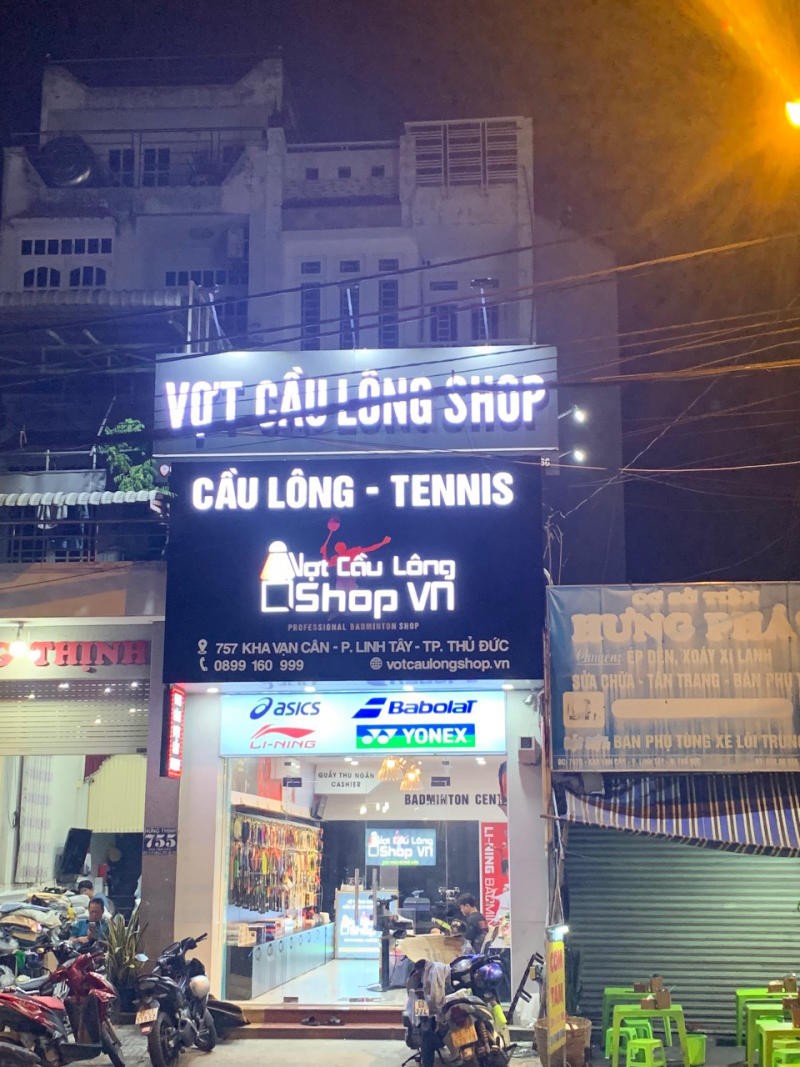 Vợt Cầu Lông Shop – Hệ thống cửa hàng chuyên nghiệp cho lông thủ - 1