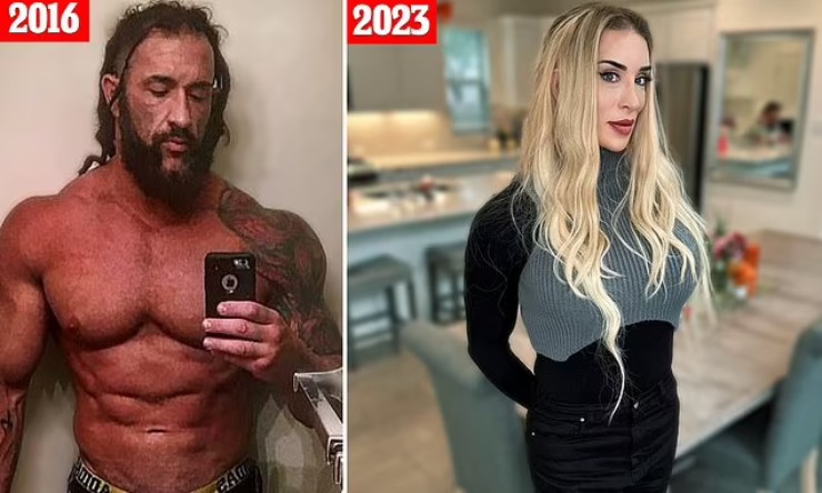Nam lực sĩ cơ bắp cuồn cuộn hóa thành mỹ nhân gợi cảm, ngôi sao WWE thay đổi 100% - 1