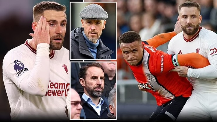 MU đón tin "sét đánh": Luke Shaw dễ nghỉ hết mùa, tham vọng top 4 lung lay - 1