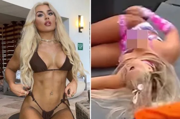Mỹ nhân WWE gặp sự cố quần áo, gây "đỏ mặt" sóng truyền hình trực tiếp - 1