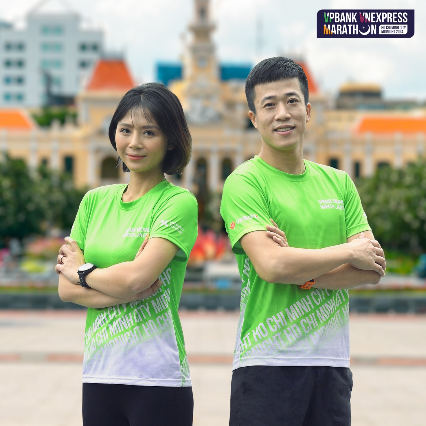 VPBank VnExpress Marathon Ho Chi Minh City Midnight 2024 công bố áo đấu - 1