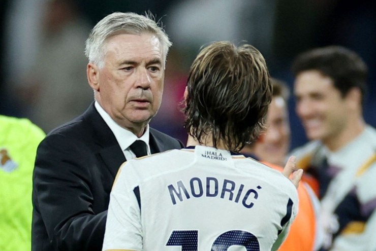 Modric tỏa sáng, HLV Ancelotti nói về tương lai của siêu sao ở Real Madrid - 1