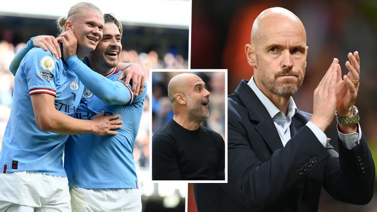 Ten Hag đấu Pep tranh giải HLV hay nhất, tuyên bố MU không "ngán" Man City - 2