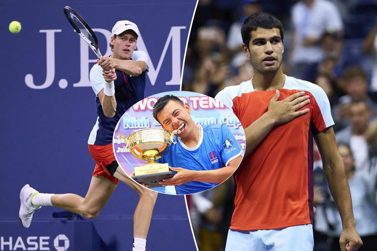 Sinner "đe dọa" ngôi số 2 của Alcaraz, Hoàng Nam tăng 62 bậc (Bảng xếp hạng tennis 4/3) - 1