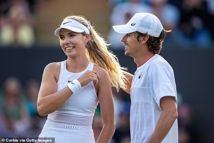 Cặp "tiên đồng ngọc nữ" tennis: Ái tình thăng hoa, sự nghiệp thăng tiến - 1