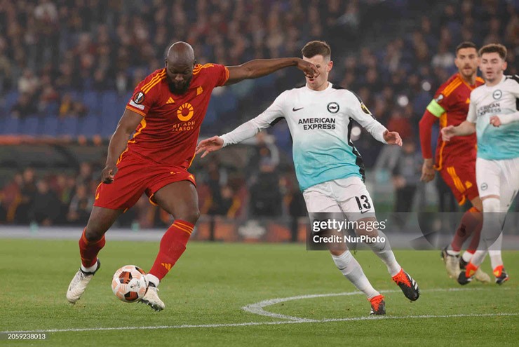 Kết quả bóng đá Roma - Brighton: Dybala - Lukaku chói sáng, đại thắng khó ngờ (Europa League) - 1