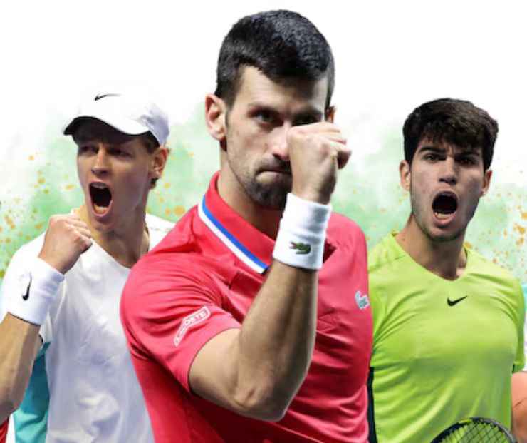 Djokovic, Sinner, Alcaraz thi nhau lập kỷ lục tại Indian Wells 2024 - 1