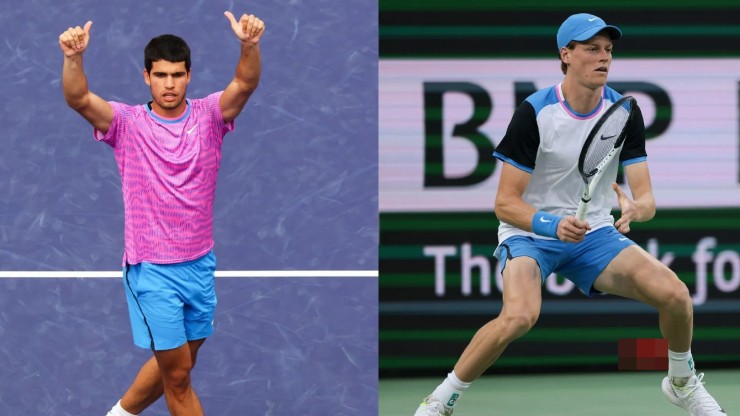 Sinner đấu Alcaraz, cuộc chiến của 2 "Người khổng lồ" tennis trong tương lai - 1