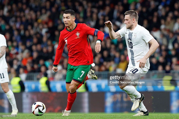 Kết quả bóng đá Slovenia - Bồ Đào Nha: Ronaldo tái xuất, thảm họa phòng ngự (Giao hữu) - 1