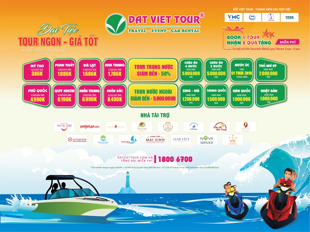 Đất Việt Tour mang đến “cơn mưa ưu đãi” tại Ngày hội Du lịch TP.HCM 2024 - 3