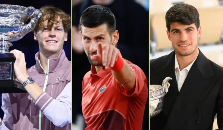 Tranh bá chủ Australian Open: Djokovic và Sinner nhiều nguy cơ, Alcaraz chờ bứt phá - 1