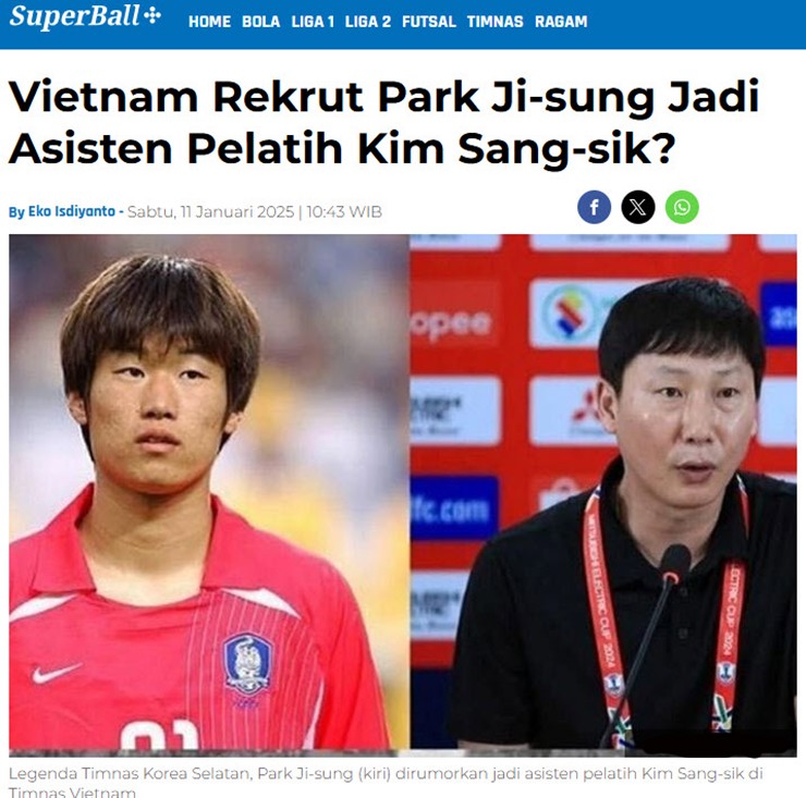 Rộ tin huyền thoại MU Park Ji Sung làm trợ lý HLV Kim Sang Sik ở ĐT Việt Nam - 1