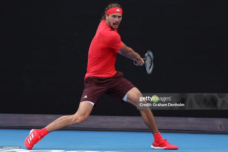 Video tennis Humbert - Zverev: Trút giận sau cú ngã ở set 2 (Australian Open) - 1