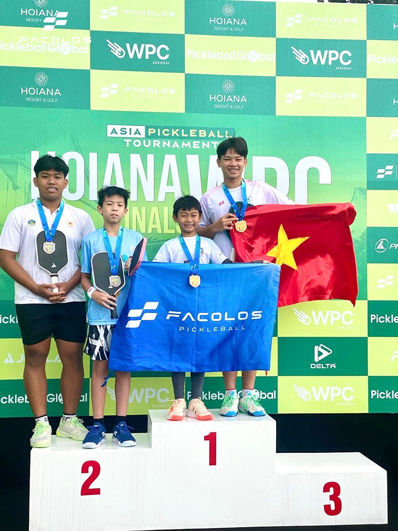 Dàn VĐV từ Facolos ghi dấu ấn đậm nét tại Hoiana Finals Pickleball World Champion 2025  - 5