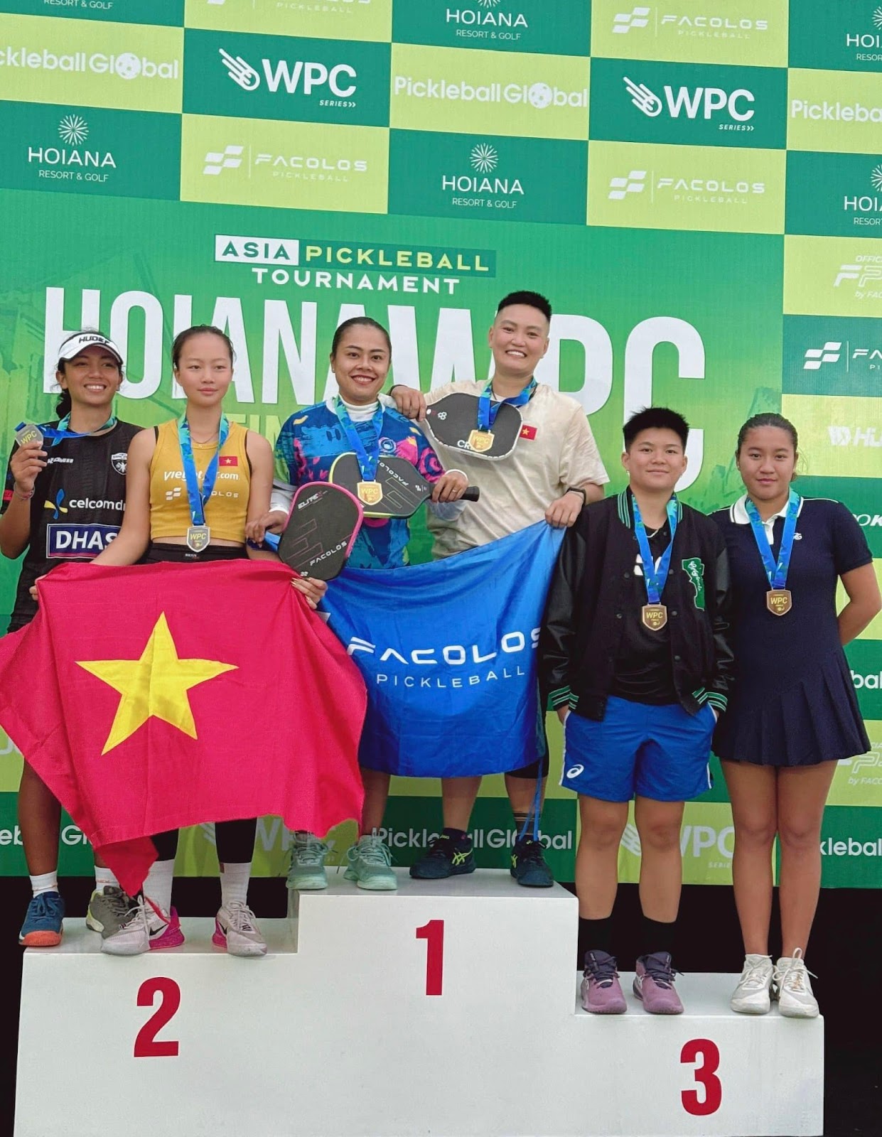 Dàn VĐV từ Facolos ghi dấu ấn đậm nét tại Hoiana Finals Pickleball World Champion 2025  - 7