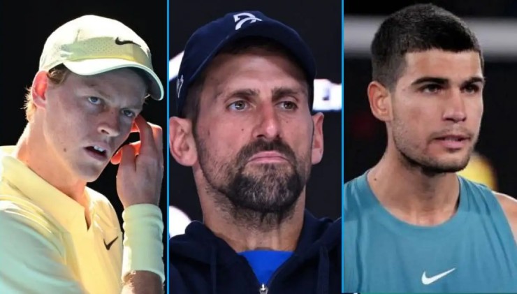 Djokovic "nhất bên trọng, nhất bên khinh: Khen Alcaraz hơn Sinner nhiều mặt - 1