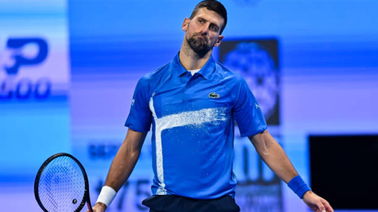 Djokovic đi cà nhắc rời Doha, vẫn tới Mỹ tranh cúp Indian Wells với Alcaraz - 1