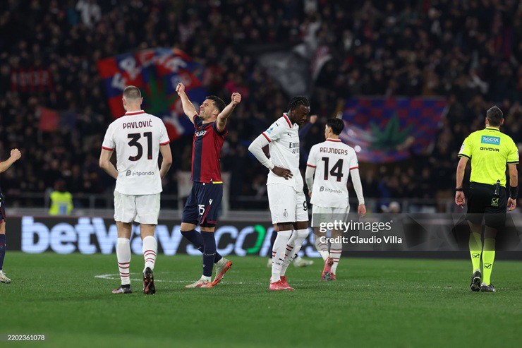 Kết quả bóng đá Bologna - AC Milan: Lún sâu khủng hoảng (Serie A) - 1