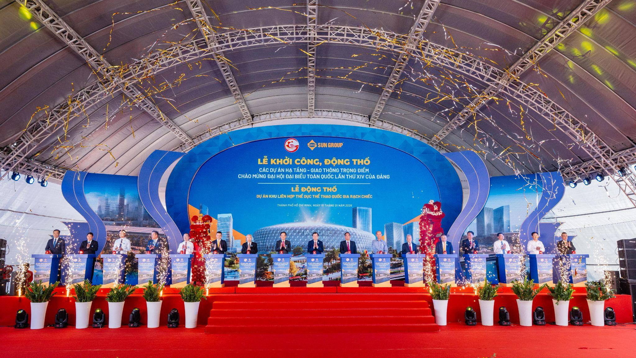 Sun Group được chọn làm nhà đầu tư thực hiện dự án Khu liên hợp Thể dục Thể thao Quốc gia Rạch Chiếc tại TP. HCM - 1