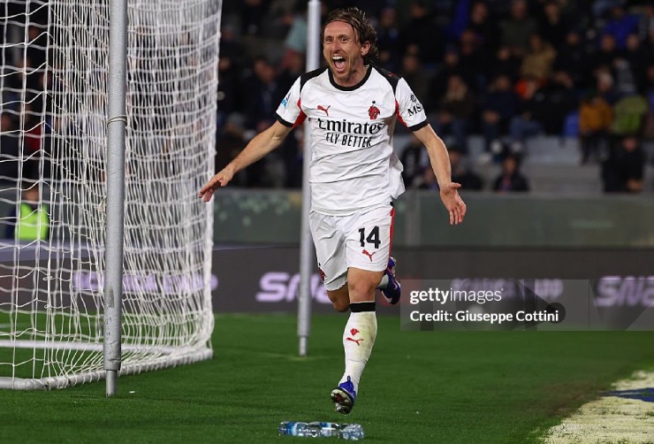 Kết quả bóng đá Pisa - AC Milan: Người hùng Modric (Serie A) - 1