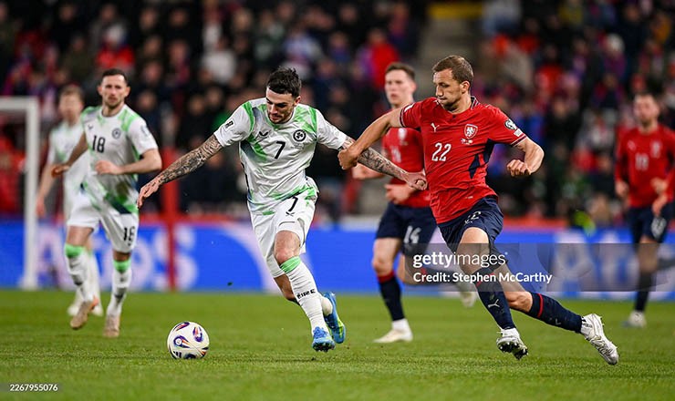 Video bóng đá CH Séc - Ireland: Rượt đuổi hấp dẫn (play-off World Cup) - 1