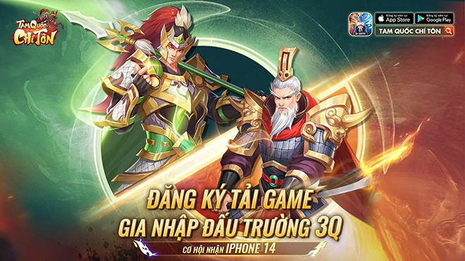 Tam Quốc Chí Tôn - GAMZ lên sóng, thưởng nóng iPhone14 cho game thủ - 1