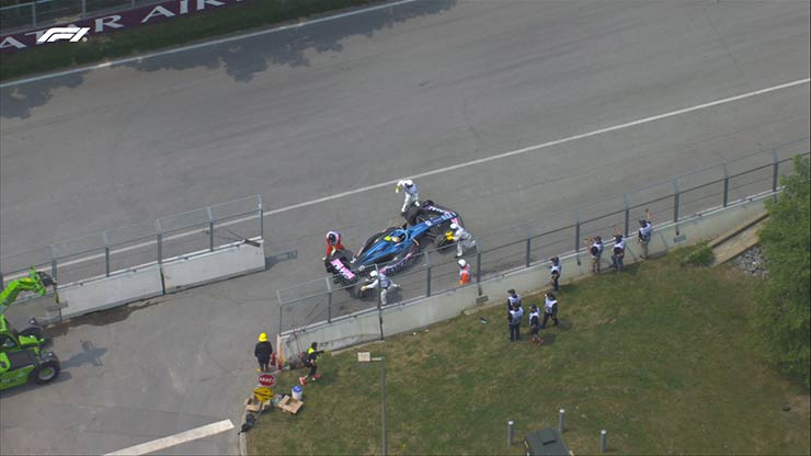Đua xe F1, chạy thử nghiệm Canadian GP: “Độc lạ” Montreal với lỗi camera và cơn mưa xối xả - 1