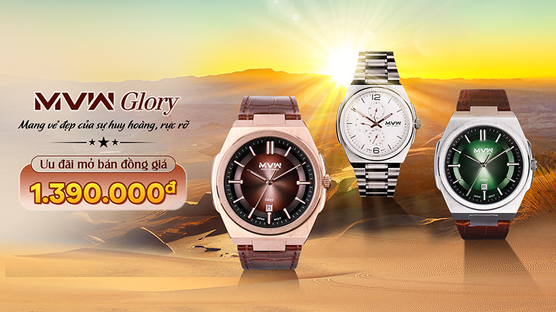 Thế Giới Di Động ra mắt BST đồng hồ mới &#34;MVW Glory&#34; - Mang vẻ đẹp của sự huy hoàng, rực rỡ - 1