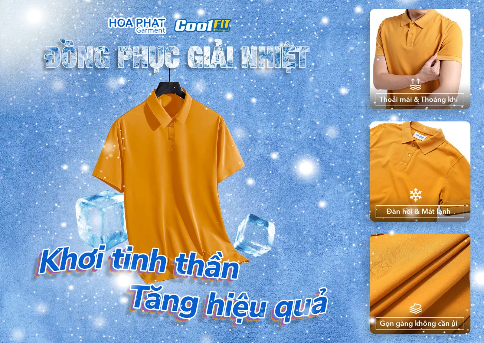 Nâng cao hiệu quả làm việc với chiếc áo đồng phục làm từ vải thun CoolFit - 3