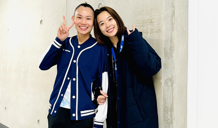 Cầu lông châu Á: Hoa khôi Thùy Linh và duyên nợ thần tượng Tai Tzu Ying - 1