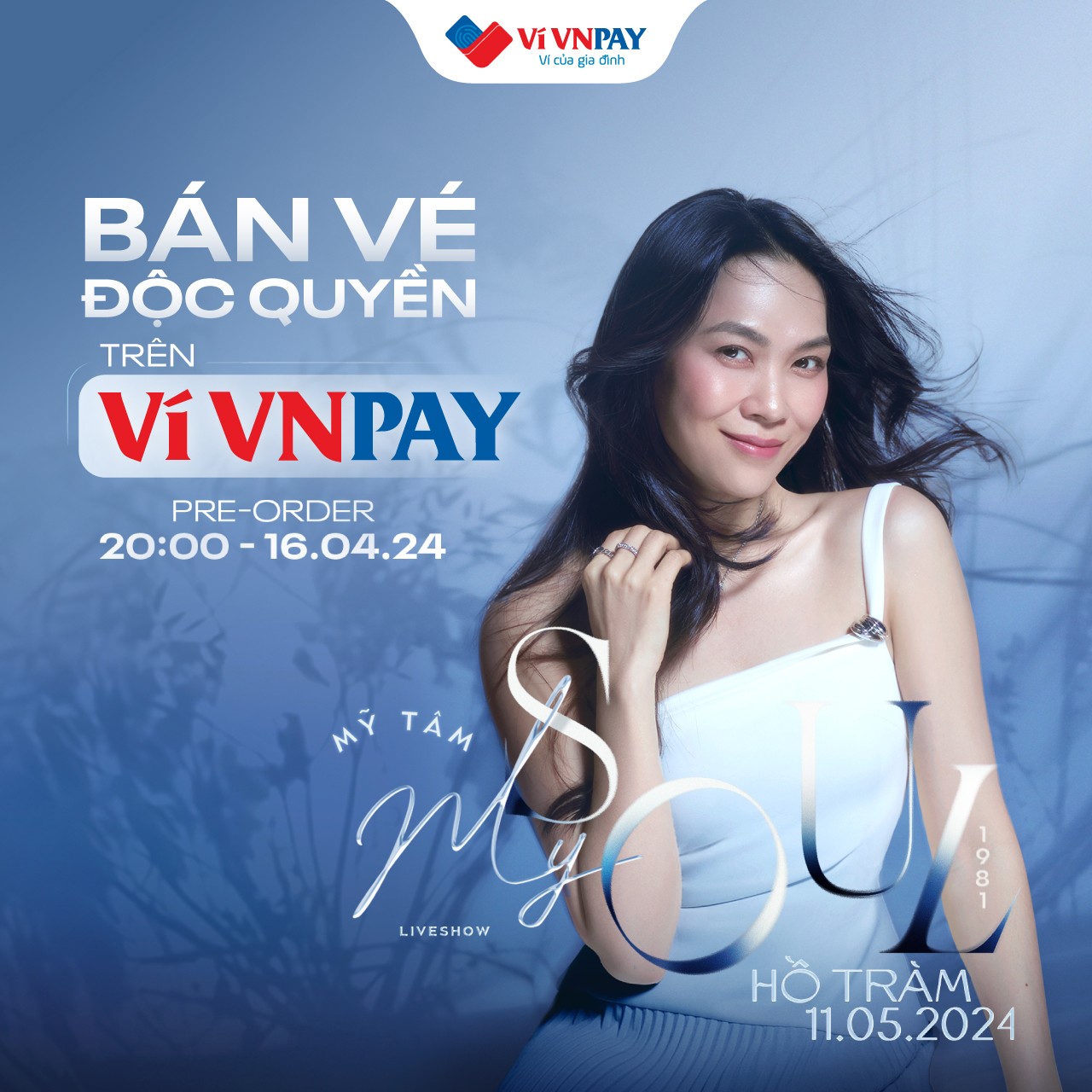 Mỹ Tâm vừa công bố liveshow My Soul 1981, các fan đếm từng ngày chờ đặt vé trên ví VNPAY - 1