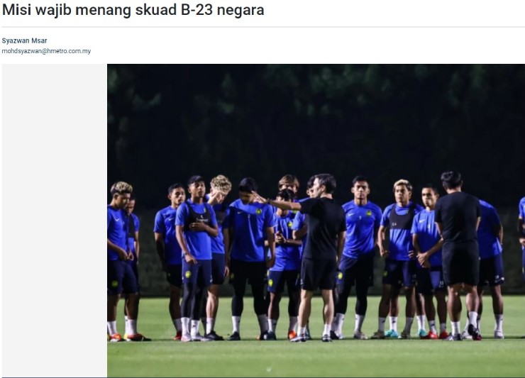 Báo Malaysia đánh giá cao U23 Việt Nam, cảnh báo thầy trò HLV Garrido - 3