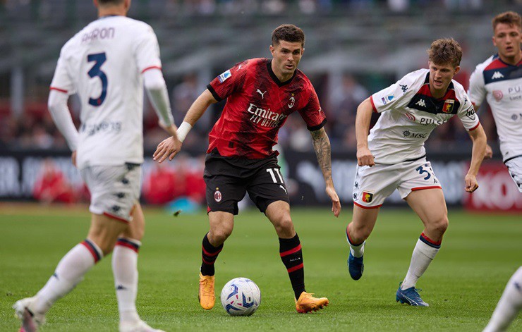 Kết quả bóng đá AC Milan - Genoa: Rượt đuổi mãn nhãn, penalty & phản lưới (Serie A) - 1