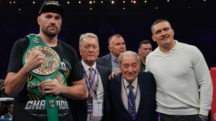 Tyson Fury so tài bằng nắm đấm với Usyk: Chưa biết mèo nào cắn mỉu nào - 1