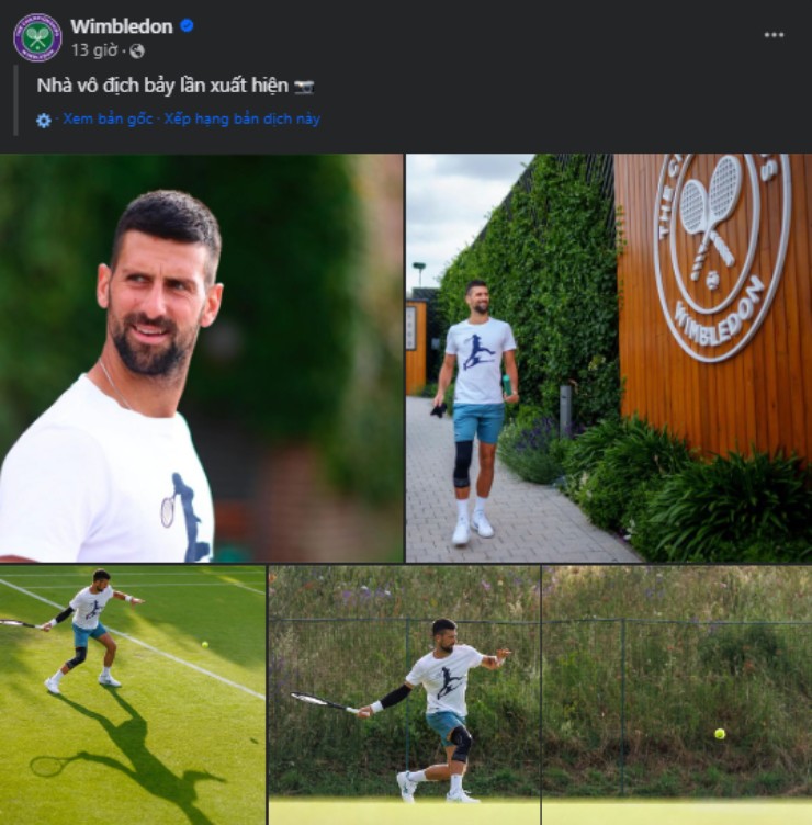 Djokovic đã tới Anh săn ngôi vua Wimbledon 2024, Kyrgios muốn được đánh cặp - 2