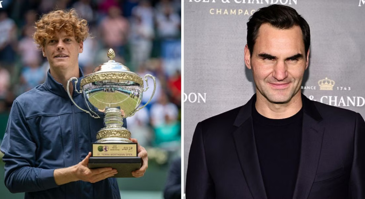 Sinner vô địch giải sân cỏ đầu tiên khi đã là số 1, tái lập kỳ tích Federer - 1