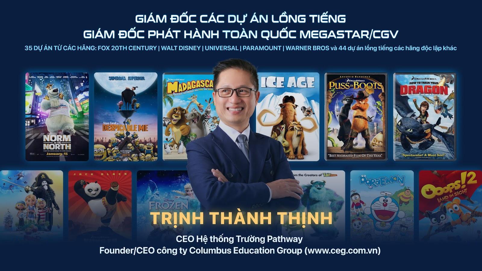 Ông Trịnh Thành Thịnh xác lập kỷ lục Sở hữu Bản quyền Phim hoạt hình lồng Tiếng Việt theo chuẩn Hollywood - 3