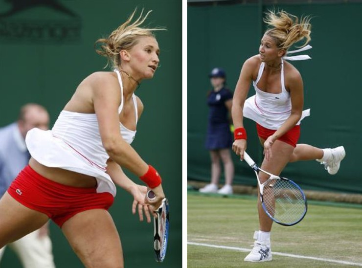 "Hoa mắt" y phục VĐV nữ ở Wimbledon 2024: Ngoài váy, trong "quần đùi" nhiều màu - 1