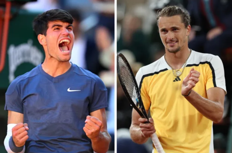 Số 1 thế giới Sinner tái xuất gặp khó, Alcaraz cùng nhánh Zverev ở Rome Open 2025 - 2