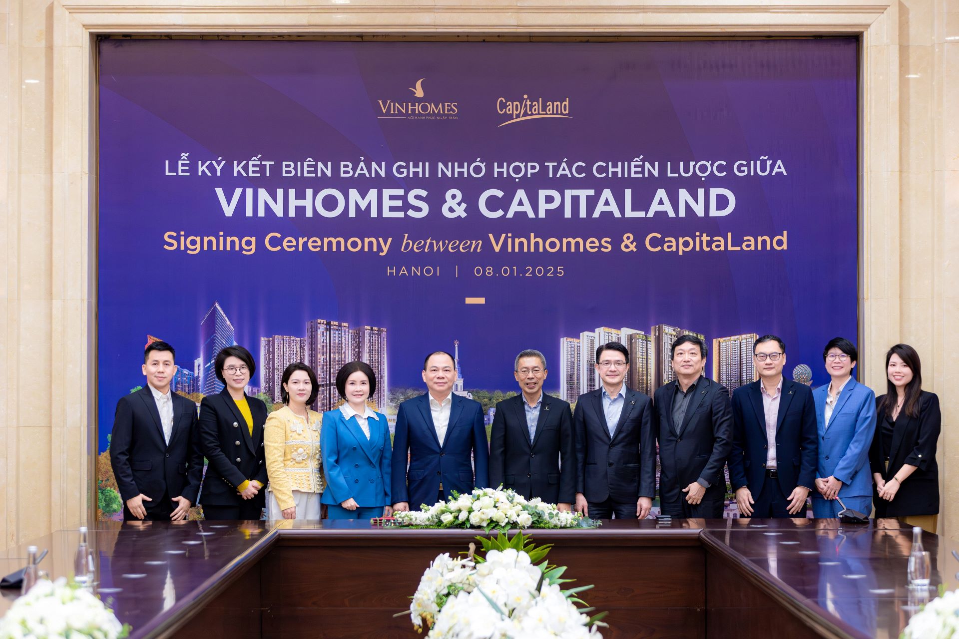 Vinhomes và Capitaland Development hợp tác chiến lược toàn diện trong lĩnh vực bất động sản - 1