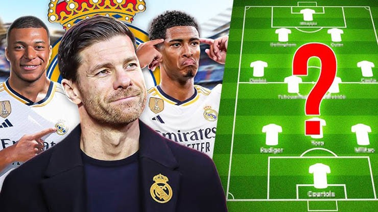 Real Madrid thời HLV Alonso: "Bộ tứ nguyên tử" tan rã, mơ đội hình siêu tấn công - 1