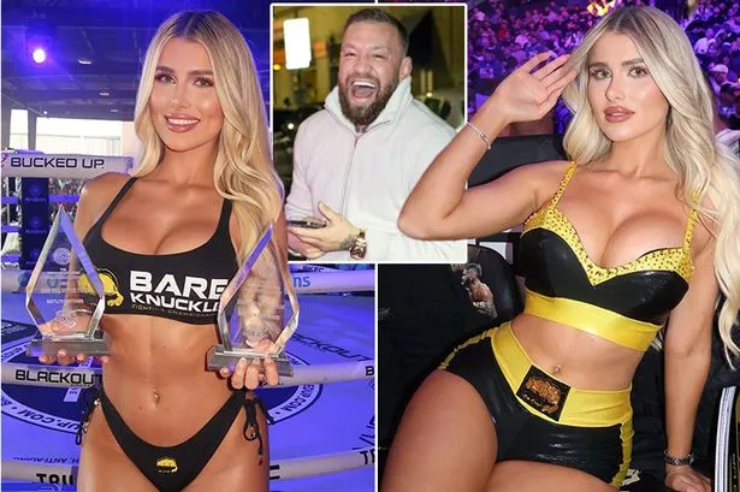 "Gã điên" McGregor buông lời à ơi "Nữ hoàng" ring girl xinh đẹp nhất MMA - 1