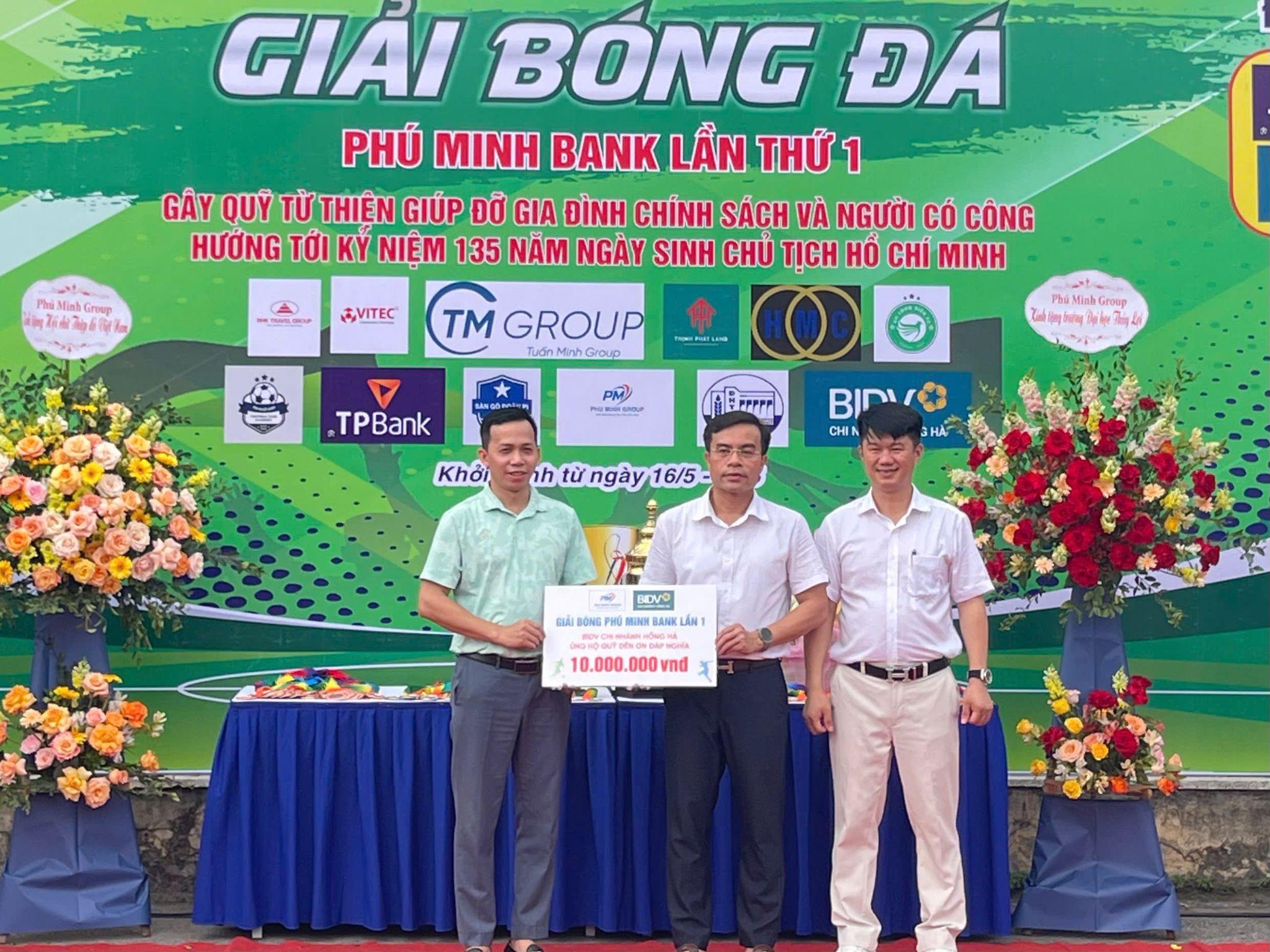 Giải bóng đá Phú Minh Bank lần thứ 1 gây quỹ “Đền ơn đáp nghĩa” tri ân người có công với cách mạng - 5