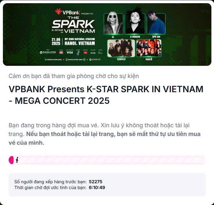 10.000 vé pre-sale xem GDragon “bốc hơi”, fan rủ nhau “phục thù” ngày mai - 2