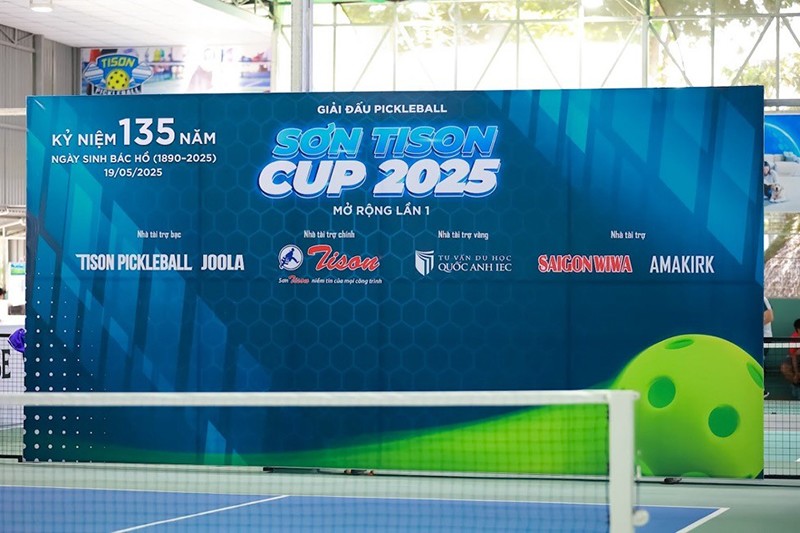 Sơn Tison Open Cup 2025: Giải Pickleball mở rộng quy mô lớn lần đầu được tổ chức tại Bình Dương - 1