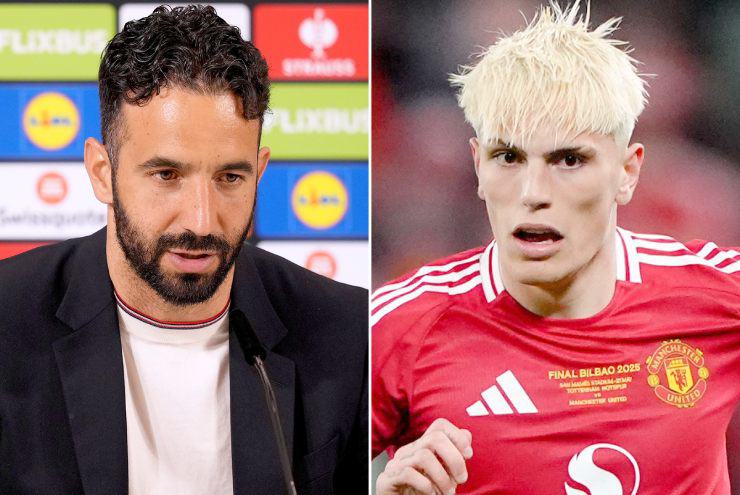 Biến căng ở MU: HLV Amorim đuổi thẳng Garnacho sau chung kết Europa League - 2