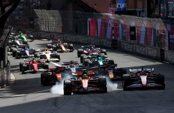 Đua xe F1, Monaco GP: Norris lần đầu vô địch, bộ đôi McLaren chỉ hơn kém nhau 3 điểm - 1