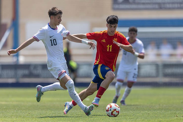 Kết quả bóng đá U19 Tây Ban Nha - U19 Mỹ: Đương kim vô địch châu Âu sa lầy - 1