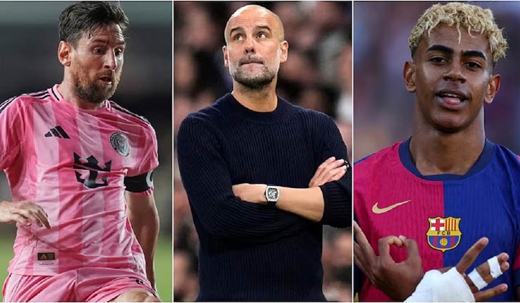 HLV Guardiola so sánh Yamal - Messi, fan Pháp đòi trao ngay Bóng vàng cho Dembele - 1