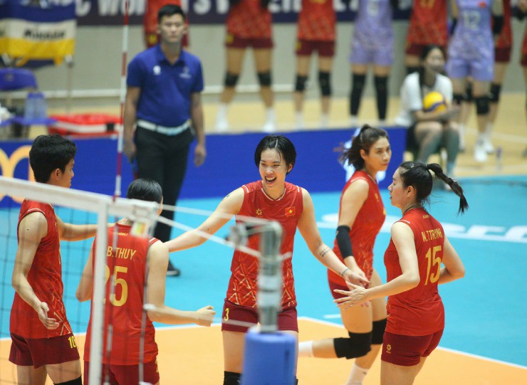 ĐT bóng chuyền nữ Việt Nam lần thứ 3 vô địch giải châu Á, hướng tới HCV SEA Games 33 - 5